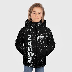 Куртка зимняя для мальчика Nissan qashqai, цвет: 3D-светло-серый — фото 2