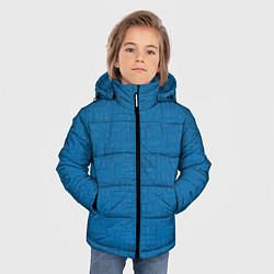 Куртка зимняя для мальчика Ночные небоскребы, цвет: 3D-черный — фото 2