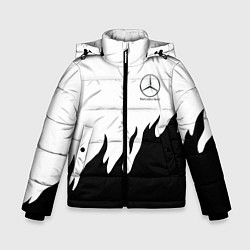 Зимняя куртка для мальчика Mercedes-Benz нарисованный огонь