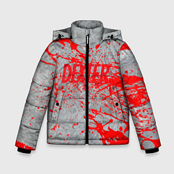 Куртка зимняя для мальчика Декстер Новая Кровь Сериал супер класс!, цвет: 3D-красный