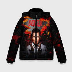 Куртка зимняя для мальчика Декстер Новая Кровь Супер сериал, цвет: 3D-красный