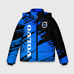 Куртка зимняя для мальчика Volvo - Градиент, цвет: 3D-черный