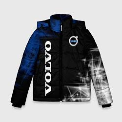 Куртка зимняя для мальчика Volvo отражения, цвет: 3D-светло-серый