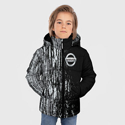 Куртка зимняя для мальчика Ниссан nissan sport, цвет: 3D-красный — фото 2