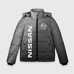 Куртка зимняя для мальчика Ниссан, цвет: 3D-светло-серый