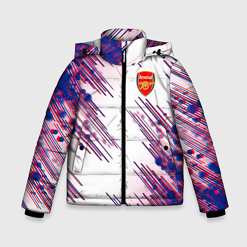 Зимняя куртка для мальчика Arsenal mikel arteta / 3D-Красный – фото 1