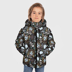 Куртка зимняя для мальчика Мёртвые, цвет: 3D-черный — фото 2