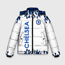 Куртка зимняя для мальчика Chelsea челси спорт, цвет: 3D-светло-серый