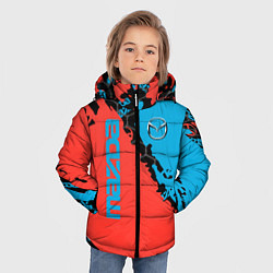 Куртка зимняя для мальчика Mazda sport, цвет: 3D-черный — фото 2