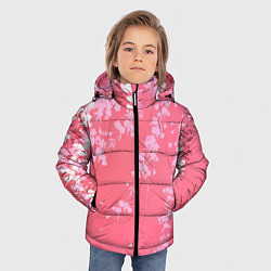 Куртка зимняя для мальчика Весенняя ива, цвет: 3D-светло-серый — фото 2