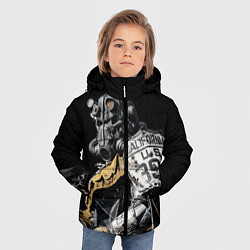 Куртка зимняя для мальчика Fallout: Arch Dornan, цвет: 3D-черный — фото 2