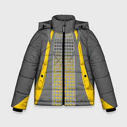 Куртка зимняя для мальчика Для спортивного удовольствия, цвет: 3D-светло-серый