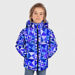 Куртка зимняя для мальчика Камуфляж спортивный Призма - Лагуна, цвет: 3D-черный — фото 2