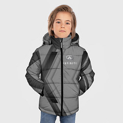 Куртка зимняя для мальчика Infinity Autosport, цвет: 3D-черный — фото 2