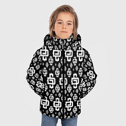 Куртка зимняя для мальчика Black Pattern Dope Camo Dope Street Market, цвет: 3D-красный — фото 2