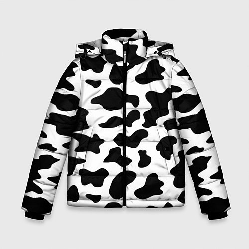Зимняя куртка для мальчика Военные камуфляжи / 3D-Светло-серый – фото 1