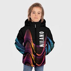 Куртка зимняя для мальчика Fashion pattern Neon Milano, цвет: 3D-красный — фото 2