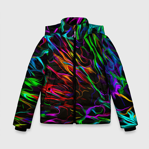 Зимняя куртка для мальчика Neon pattern Vanguard / 3D-Красный – фото 1