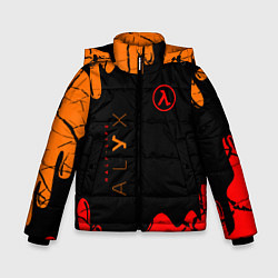 Зимняя куртка для мальчика Half-life потёки