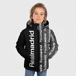 Куртка зимняя для мальчика РЕАЛ МАДРИД Краска, цвет: 3D-черный — фото 2