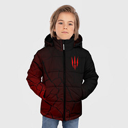 Куртка зимняя для мальчика THE WITCHER КОГОТЬ ТРЕЩИНЫ, цвет: 3D-светло-серый — фото 2