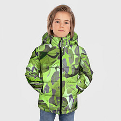 Куртка зимняя для мальчика Green breeze, цвет: 3D-черный — фото 2