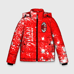 Куртка зимняя для мальчика AC MILAN AC Milan Sport Арт, цвет: 3D-красный