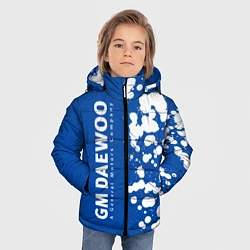 Куртка зимняя для мальчика DAEWOO GM Брызги По вертикали, цвет: 3D-черный — фото 2