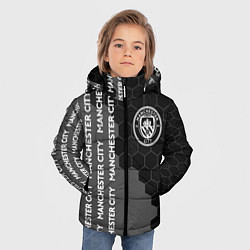 Куртка зимняя для мальчика МАНЧЕСТЕР СИТИ Графика, цвет: 3D-черный — фото 2