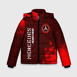 Куртка зимняя для мальчика MERCEDES Mercedes Racing Арт, цвет: 3D-черный