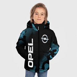 Куртка зимняя для мальчика ОПЕЛЬ - Милитари, цвет: 3D-черный — фото 2