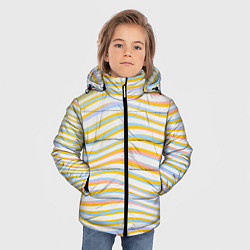 Куртка зимняя для мальчика Blue Wave, цвет: 3D-светло-серый — фото 2