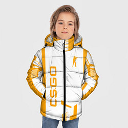 Куртка зимняя для мальчика Counter Strike cs go Геймер, цвет: 3D-светло-серый — фото 2