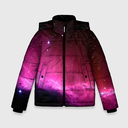 Зимняя куртка для мальчика Night Nebula / 3D-Красный – фото 1