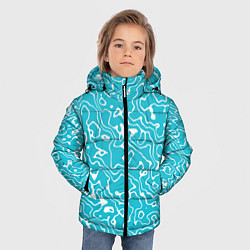 Куртка зимняя для мальчика Рябь На Воде, цвет: 3D-красный — фото 2