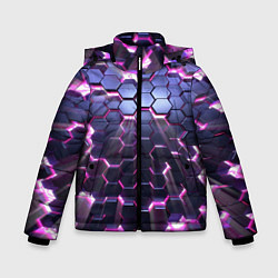 Куртка зимняя для мальчика Сквозь плиты, цвет: 3D-светло-серый