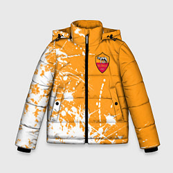 Зимняя куртка для мальчика Roma маленькое лого краска