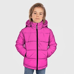 Куртка зимняя для мальчика Яркий розовый из фильма Барби, цвет: 3D-красный — фото 2