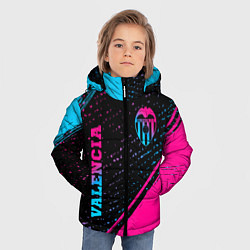 Куртка зимняя для мальчика Valencia Neon Gradient, цвет: 3D-черный — фото 2