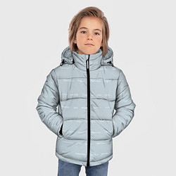 Куртка зимняя для мальчика Бесконечное счастье, цвет: 3D-светло-серый — фото 2