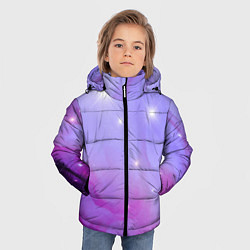 Куртка зимняя для мальчика Космическое одеяло, цвет: 3D-светло-серый — фото 2