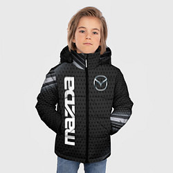 Куртка зимняя для мальчика Mazda карбон, цвет: 3D-светло-серый — фото 2