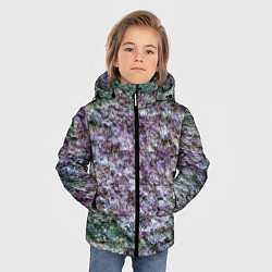 Куртка зимняя для мальчика Текстура необработанного гранита, цвет: 3D-светло-серый — фото 2