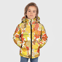 Куртка зимняя для мальчика Осенний дар, цвет: 3D-черный — фото 2