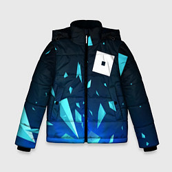 Куртка зимняя для мальчика Roblox взрыв частиц, цвет: 3D-черный