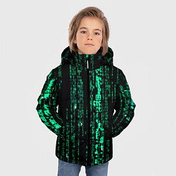 Куртка зимняя для мальчика Программное кодирование, цвет: 3D-черный — фото 2
