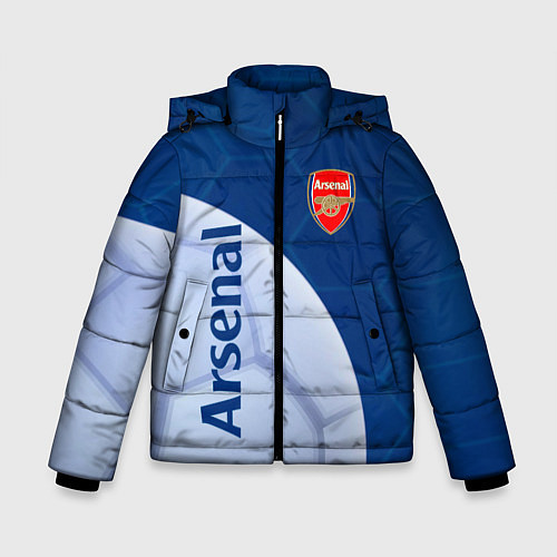 Зимняя куртка для мальчика Arsenal Мяч / 3D-Красный – фото 1