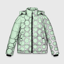 Зимняя куртка для мальчика Соты в геометрии