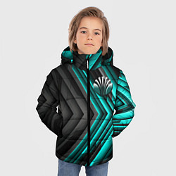 Куртка зимняя для мальчика Daewoo ланос, цвет: 3D-светло-серый — фото 2