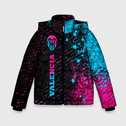 Зимняя куртка для мальчика Valencia - neon gradient: по-вертикали